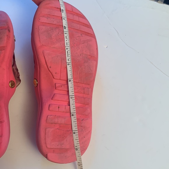 Louis Vuitton pink Monogrammed Pool Slide Sandals Sz 7.5/8 - Picture 9 of 9